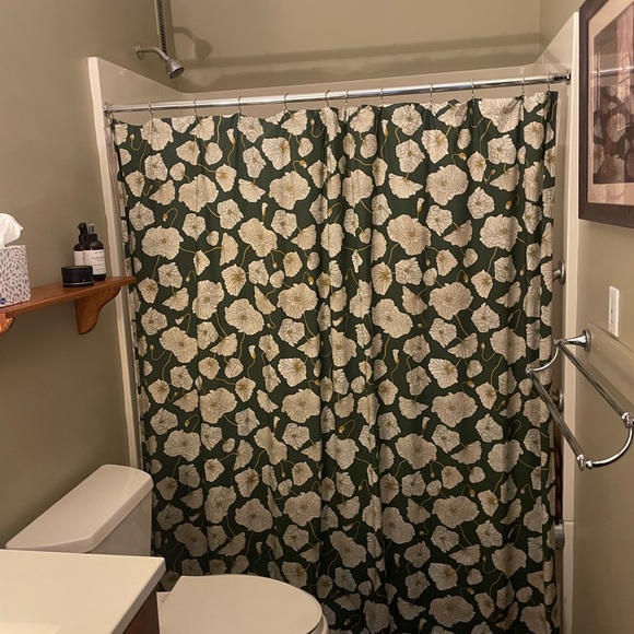 Schoolhouse Electric Blooming Field Shower Curtain - Picture 2 of 3